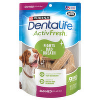 DentaLife ActivFresh Dog Chews, Daily Oral Care, Small/Medium, 9 Each