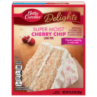 Betty Crocker Cake Mix, Cherry Chip, Super Moist, 15.25 Ounce
