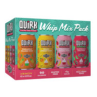 Quirk Whip Mix Pack Hard Seltzer, 12 Pack Cans, 12 Fluid ounce