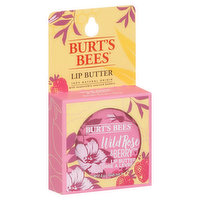 Burt's Bees Lip Butter, Wild Rose & Berry, 0.4 Ounce