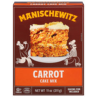 Manischewitz Cake Mix, Carrot, 11 Ounce