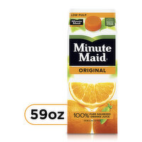 Minute Maid Minute Maid Orange Juice 100  Orange Juice, Fruit Juice Drink