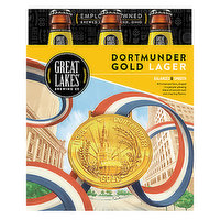 Great Lakes Beer, Dortmunder Gold Lager, 6 Pack, 6 Each