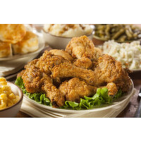 Cub Dark Meat Fried Chicken Dinner, Hot, 4 Each