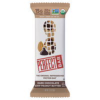 Perfect Bar Protein Bar, Dark Chocolate Chip Peanut Butter with Sea Salt, 2.3 Ounce