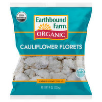 Earthbound Farm Organic Cauliflower Florets, 9 Ounce