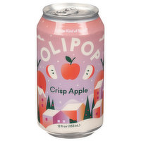 Olipop Soda, Crisp Apple, 12 Fluid ounce