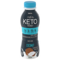 Ratio Keto Friendly Dairy Drink, Coconut, 7 Fluid ounce