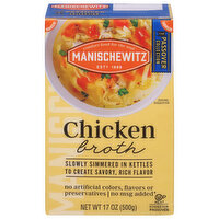 Manischewitz Broth, Chicken, 17 Ounce