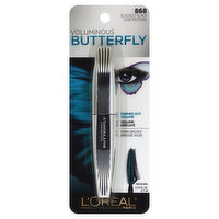 L'Oreal Voluminous Butterfly Mascara, Blackest Black 868, 0.22 Ounce