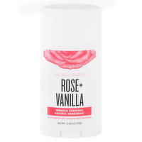 Schmidt's Deodorant, Rose + Vanilla, 2.65 Ounce