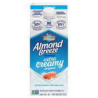 Almond Breeze Almondmilk, Extra Creamy, Dairy-Free, 59 Fluid ounce