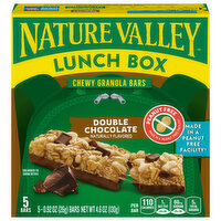Nature Valley Granola Bars, Chewy, Double Chocolate, 5 Each