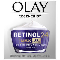 Olay Regenerist Moisturizer, Night Hydrating, 1.7 Ounce