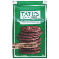 Tate's Bake Shop Cookies, Double Chocolate Chip, 7 Ounce
