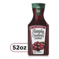 Simply Simply Cranberry Cocktail  Cranberry Cocktail Fruit Juice, 1 Each