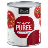 Essential Everyday Tomato Puree, No Salt Added, 29 Ounce