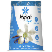 Yoplait Light Yogurt, Fat Free, Very Vanilla, 6 Ounce