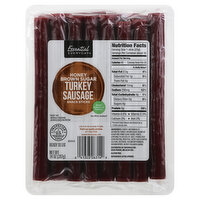 Essential Everyday Snack Sticks, Turkey Sausage, Honey Brown Sugar, 14 Ounce