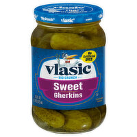 Vlasic Pickles, Gherkins, Sweet, 16 Fluid ounce