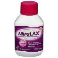 MiraLAX Laxative, Osmotic, Powder for Solution, Polyethylene Glycol 3350, Unflavored