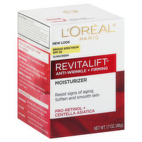 L'Oreal Moisturizer, Anti-Wrinkle + Firming, Broad Spectrum SPF 25, 1.7 Ounce