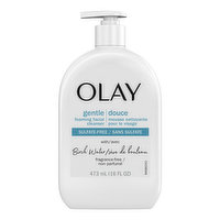 Olay Facial Cleanser, Foaming, Gentle, Sulfate Free, 16 Fluid ounce