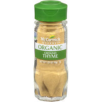 McCormick Gourmet Organic Ground Thyme, 1.25 Ounce