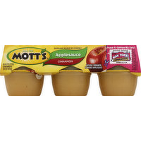 Mott's Apple Sauce, Cinnamon, 6 Each