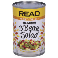 Read Salad, Classic, Ready-to-Eat, 3 Bean, 15 Ounce