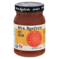 Mrs. Renfro's Salsa, Hot, 16 Ounce