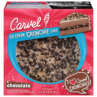 Carvel Ice Cream Cake, Crunchie, Chocolate, 25 Fluid ounce