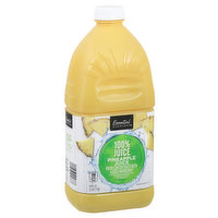 Essential Everyday 100% Juice, Pineapple Juice, 64 Fluid ounce
