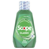 Crest Scope Scope Classic Mouthwash Original Mint, 36mL (Green), 1.2 Ounce