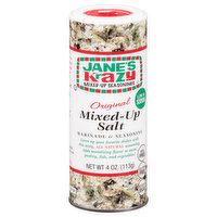 Janes Krazy Mixed-Up Salt, Original, 4 Ounce