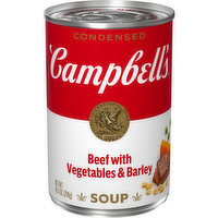 Campbell's® Condensed Beef With Vegetables and Barley Soup, 10.5 Ounce