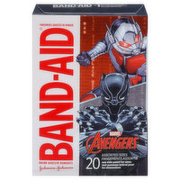 Band-Aid Adhesive Bandages, Avengers, Assorted Sizes, 20 Each