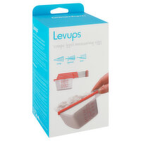 Dreamfarm Levups, Clear/Red, 1 Each