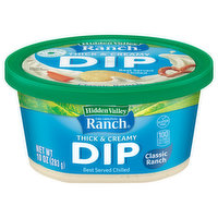 Hidden Valley The Original Ranch Dip, Classic Ranch, Thick & Creamy, 10 Ounce