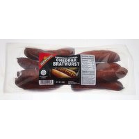 Schweigert Hardwood Smoked Cheddar Bratwurst, Natural Casing, 24 Ounce