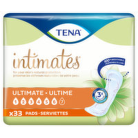 Tena Intimates Pads, Ultimate, 33 Each