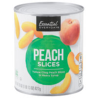 Essential Everyday Peach Slices, 29 Ounce