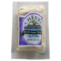 Chevre Goat Cheese, Fresh, Fig & Olive, 4 Ounce