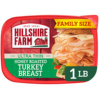 Hillshire Farm Hillshire Farm Ultra Thin Sliced Honey Roasted Turkey Breast Sandwich Meat, 16 oz, 16 Ounce