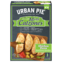 Urban Pie Pizza Co. Calzones, Mini, Chicken Pesto, 8 Ounce