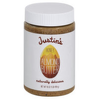 Justin's Almond Butter, Honey, 16 Ounce