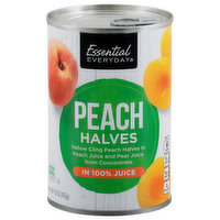 Essential Everyday Peach, Halves, 15 Ounce