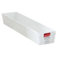 Rubbermaid Drawer Organizer, White, 1 Each