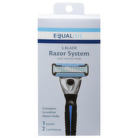 Equaline Razor System, 5 Blade, 1 Each