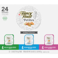 Fancy Feast Cat Food, Gravy Collection, 12 Dual Packs, 12 Each